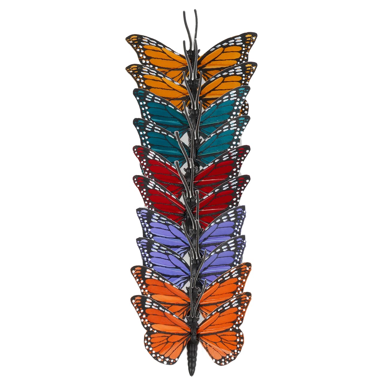 2.5" Multicolour Feather Butterflies, 10ct. Ashland®